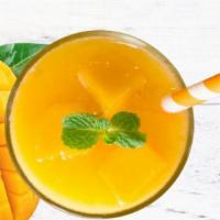 Mango Tropics Smoothie · 100% real fruit smoothie