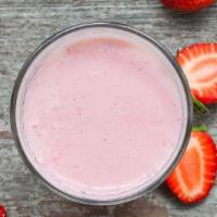 Strawberry Smoothie · 100% real fruit smoothie