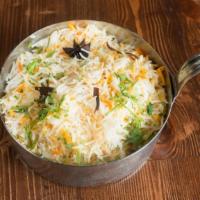 Plain Basmati Rice  · Plain basmati rice flavored with cumin