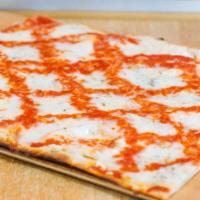 Brooklyn Pie  · Brooklyn pie: fresh mozzarella, mozzarella, parmesan, garlic, and oregano, with a drizzle of...