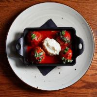 Meatballs & Ricotta · Tomato Basil Sauce