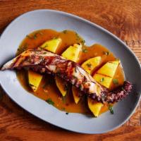 Grilled Octopus · Grilled Mango, General Tso's Sauce