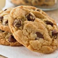 Chocolate Chip Cookies · Baked in store daily!.