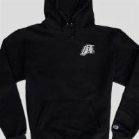 Pullover Hoodie · Pullover hoodie (black) champion s700 - 50/50 win son graphic over chest pocket and address ...
