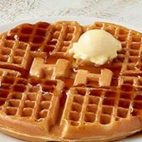 Golden Waffle · Choose a Golden Waffle and add your favorite topping! (Cal 700)