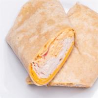 Honey Wheat Wrap · Turkey, sharp cheddar, sweet peppers with russian dressing.