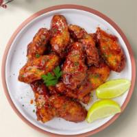 Honey Grill Bbq Wings · (Honey BBQ) Served with celery or carrots, and blue cheese or ranch.