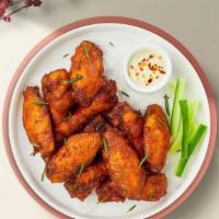 Classic Midnight Wings · Served with celery or carrots, and blue cheese or ranch.