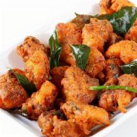 Gobi Curry Leaves · Fine art cauliflower sautéed with fusion style curry leaves.
