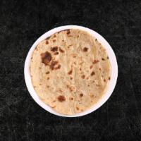 Chapati (Vegan) · Whole wheat flat bread baked to perfection over a pan