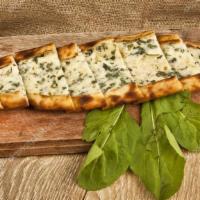 Feta Cheese Pide · Thick dough crust topped w/ feta cheese & parsley