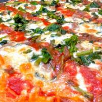 Joey G (1/2) · Sausage & Broccoli Rabe:  The toppings that are pre-selected are included in price. Any addi...