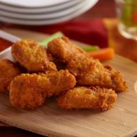 Buffalo Wings (10 Pieces) · Served with blue cheese dressing.