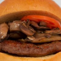 Jersey Burger · Sauteed mushroom, Sauteed onion ,Tomato, Special sauce