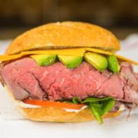 Roast Beef · Store Made Fresh Cuts    Avocado, lettuce and tomato not included in price