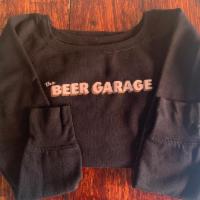 Beer Garage Sweatshirt (Women'S) · 100% cotton. Off the shoulder style.