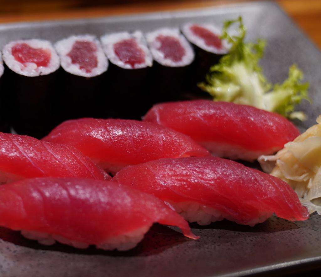 Tuna Lover · 5 Pcs Tuna Sushi, 1 Tuna Roll