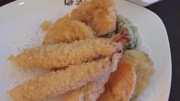 Tempura Appetizer · Choice of shrimp or chicken with vegetables.