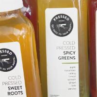 Cold Pressed Juice · Delicious cold pressed juices provided by our partners Pressed Juicery
