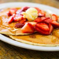 Real Buttermilk Pancakes · Made fresh from scratch every day.