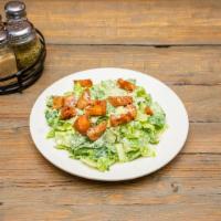 Classic Caesar Salad · Romaine Hearts, Focaccia Croutons, Pecorino, Housemade, Caesar Dressing