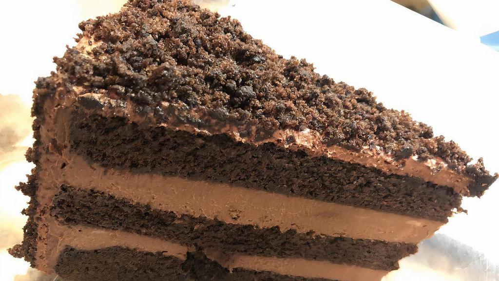 Blackout Cake · A Brooklyn Classic, Chocolate Sponge, Chocolate Custard.