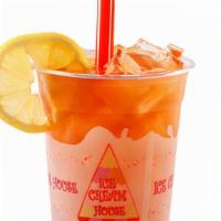 Iced Tea · A delicious and refreshing ice cold tea served over ice and a slice of lemon.