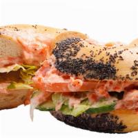 Lox Spread Sandwich · Lox spread on bread of your choice.