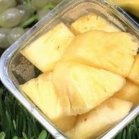 Pineapple · Fresh cut pineapple.