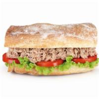 Tuna Sandwich · Classic, fresh tuna salad and your choice of sauce and toppings. Enjoy as a wrap or sandwich.