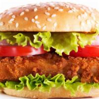 Fish Burger · Mouthwatering Fish Burger freshly prepared to customer's preference.