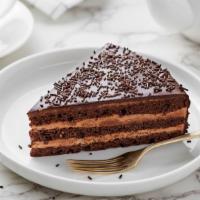 Chocolate Fudge Layer Cake · Irresistably moist and rich Chocolate cake.
