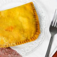Jamaican Beef Patties · Flat and round.