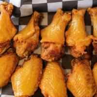 Naked Wing 10 Pcs ( Non-Breaded ) · 10 pc wings with out batter