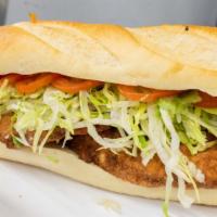 Chicken Cutlet · Lettuce, tomatoes and mayo (on bread).