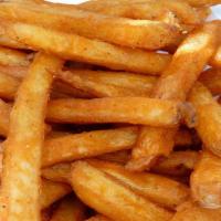 French Fries · FRENCH FRIES | COMES IN SEASONED & REGULAR CRINKLE.