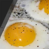 2 Eggs  · SCRAMBLE OR SUNNY