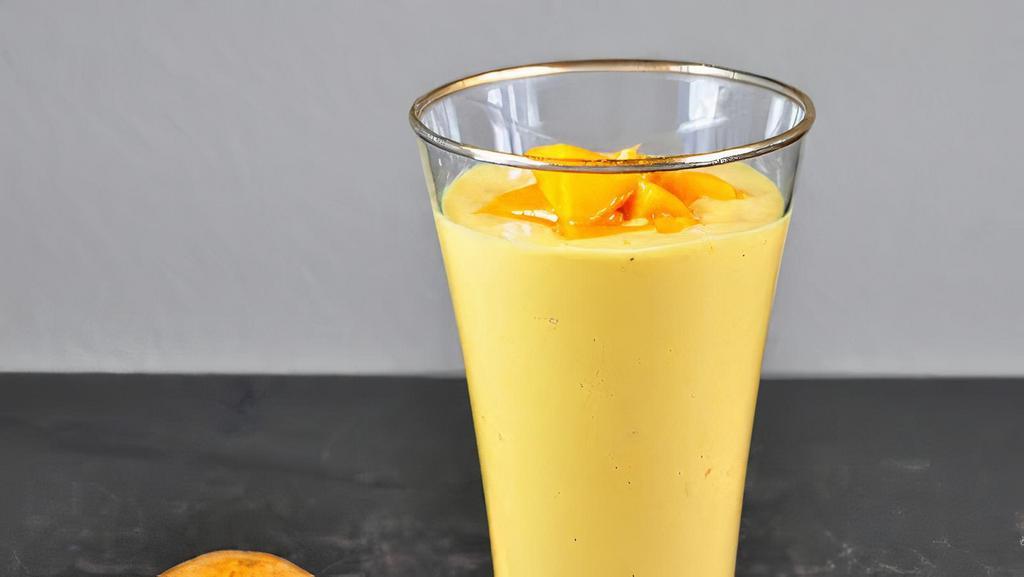 Lassi Mango · Vegetarian. A chilled yogurt drink mixed with milk and rose water sweet or salty.