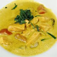 Yellow Curry · This is a true Vegan curry with cumin, coriander, and turmeric based Southern-style Thai cur...
