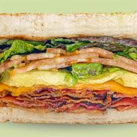 101 Avocado Blt Sandwich · Bacon, lettuce, tomato, avocado, cheddar cheese, mayo on white bread.