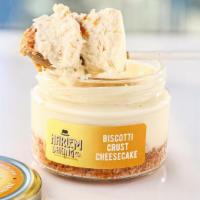 Biscotti Crust Original Cheesecake · Our famous original cheesecake with an added layer of love: a biscotti cookie crust. A most ...