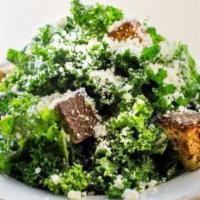Kale Caesar Salad · Classic kale caesar salad