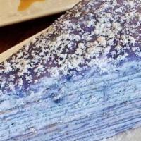 Purple Yam Mille Crepes Cake 紫芋千层蛋糕 · 