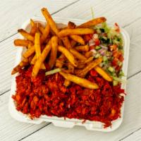 Chicken Over Rice · Most popular. Halal comes with rice salad and fries !