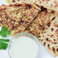 Aloo Paratha · Butter bread with fill mash potato with homemade spices