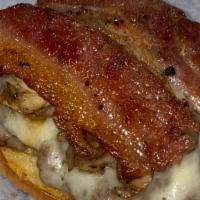 Bacon Mushroom Swiss Burger  · Specialty Burger Already Includes Swiss, Mushrooms & Bacon