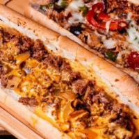 Full Unlimited Toppings Cheesesteak! · Get a full unlimited toppings cheesesteak your way with your choice of cheese, wit or wit ou...