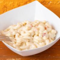 Mac Salad · Cold Macaroni Salad in a mayo base with finely chopped veggies