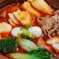 Kung Fu Traditional Soup · Beef bone, chicken bone and 22 traditional spices use 8 hours slow cooking.