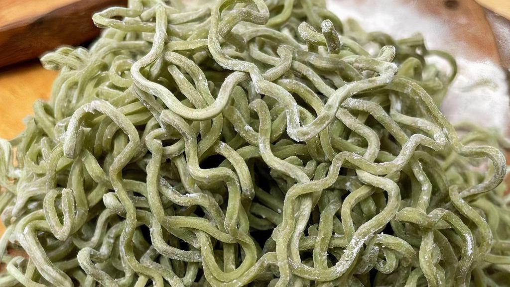 Mulberry Noodle Substitute · Substitute noodle of any Ramen with Mulberry Noodle
NOTE:  Only applies to Ramen items;  Mention at Prep Note which Ramen you want to apply this substitution.